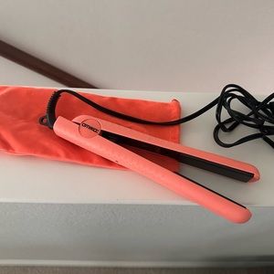 Amika Hair Straightener - New, Never Used, Coral Orange